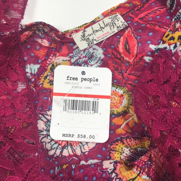 Free People Intimately Love Lace-Trim Camisole - Picture 6 of 8